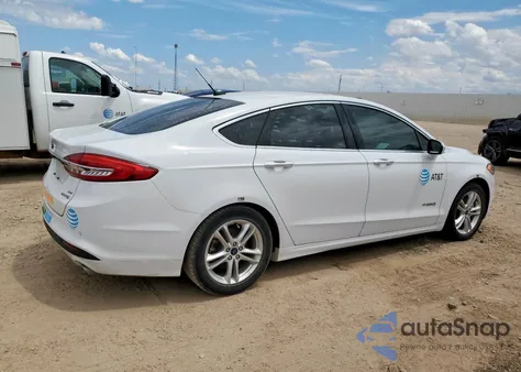 2018 Ford Fusion Se Hybrid z USA, uszkodzony, nr VIN 3FA6P0LU0JR171665